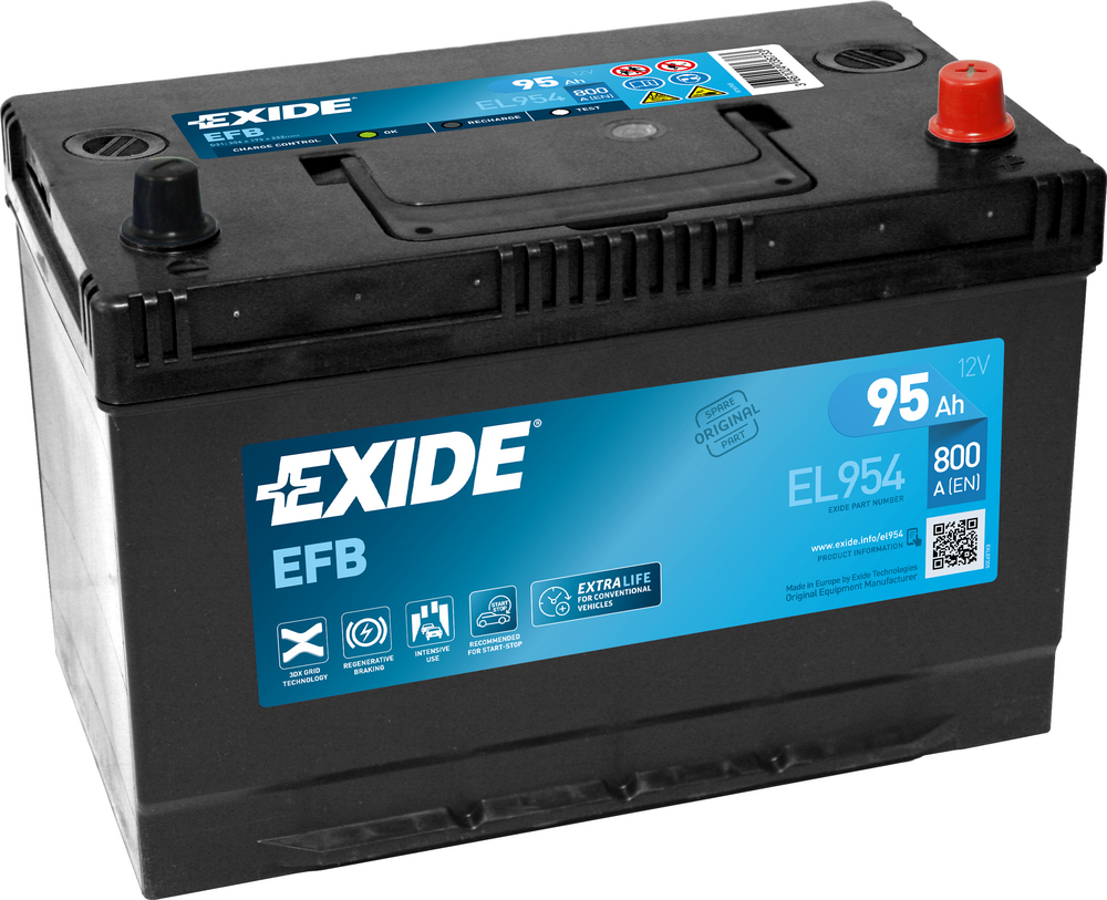 Exide Start-Stop EFB EL954 95 Ah