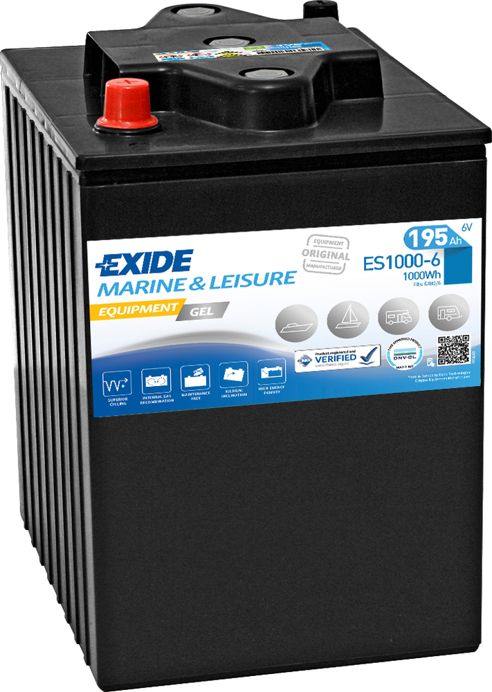 Exide Equipment GEL ES1000-6 190 Ah