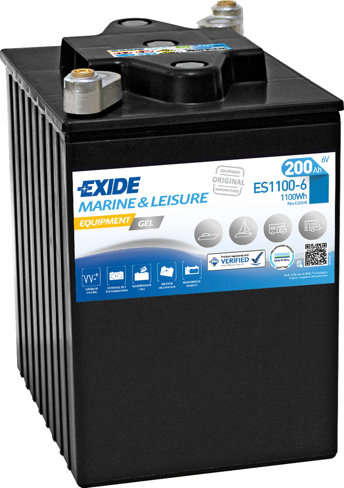 Exide Equipment GEL ES1100-6 200 Ah