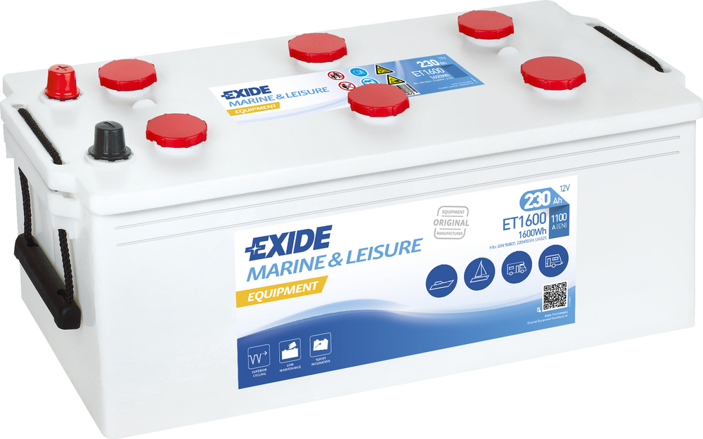 Exide Equipment ET1600 230 Ah