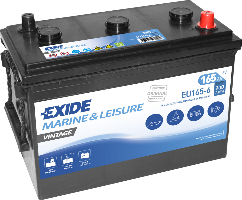 Exide Vintage EU165-6 165 Ah