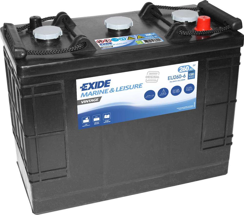 Exide Vintage EU260-6 260 Ah
