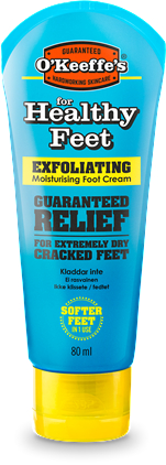 Produktfoto för O'Keeffe's Healthy Feet fotkräm Exfolierande 80 ml