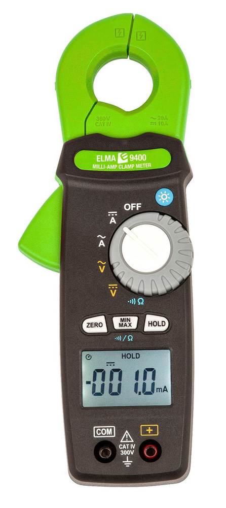 Elma 9400 milliampere AC/DC True RMS tångamperemeter