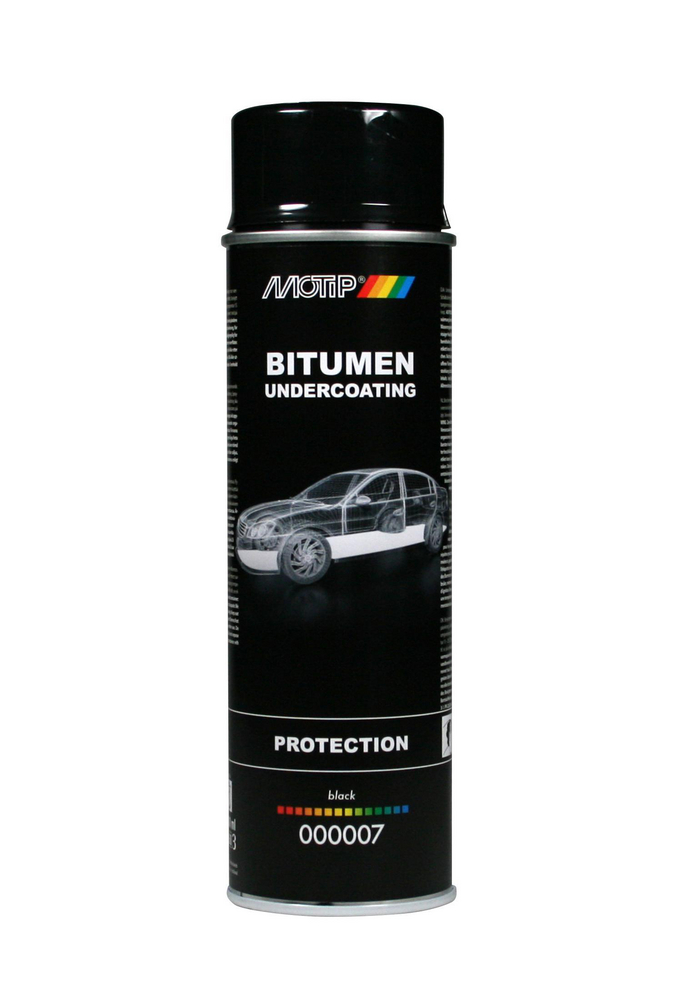 MOTIP Bitumen Undercoating - Underredsmassa Svart 500 ml