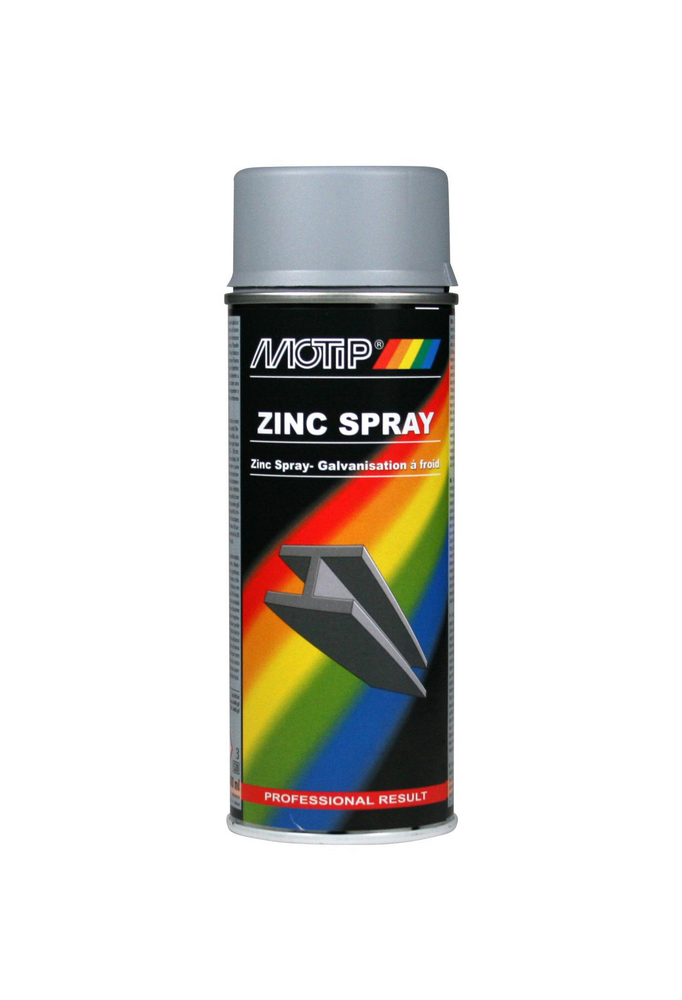Motip - Zinkspray Grå 400 ml