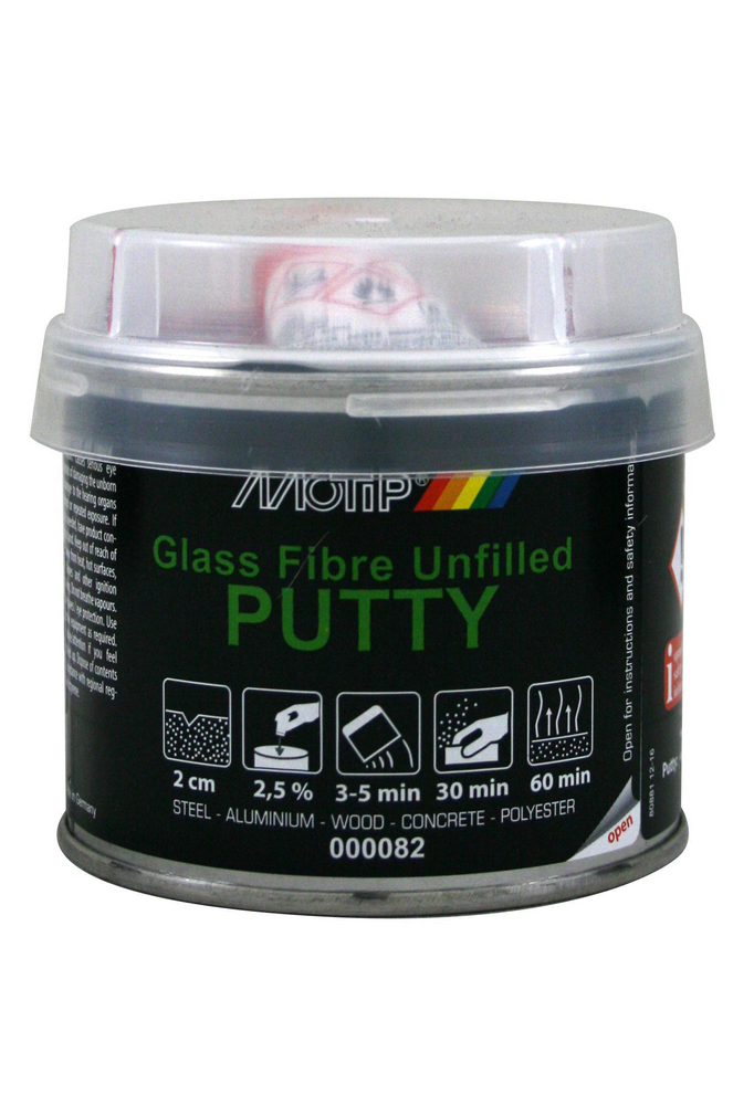 MOTIP Glass Fibre Unfilled Putty - Glasfiberspackel 250 g