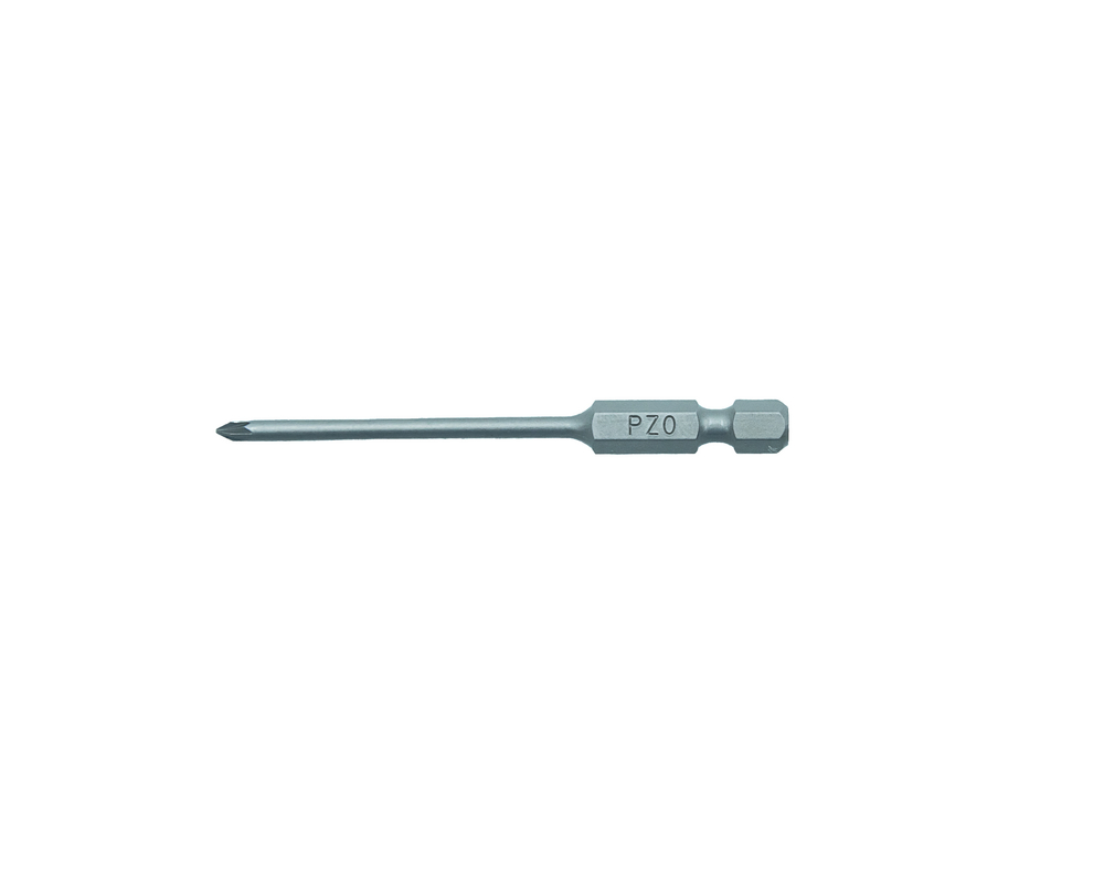 Bits 1/4" Pozidriv PZ0 Längd 75mm (5-Pack)