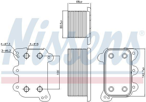 Alternativ bild 0 för Oljekylare
