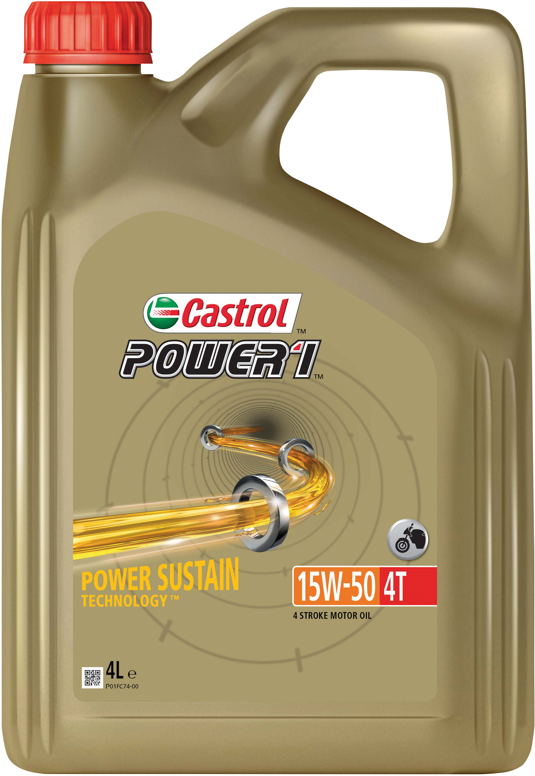 Castrol Power 1 4T 15W-50 4L