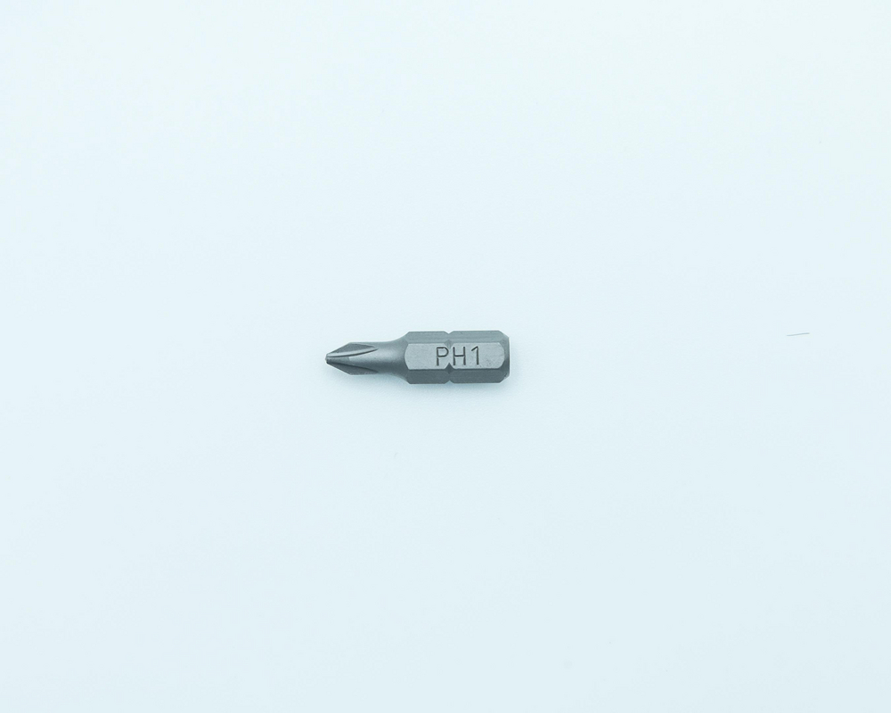 Bits 1/4" Philips PH1 Längd 25mm (5-Pack)