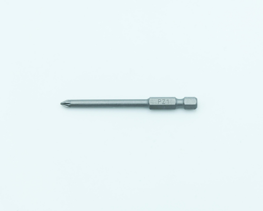 Bits 1/4" Pozidriv PZ1 Längd 75mm (5-Pack)