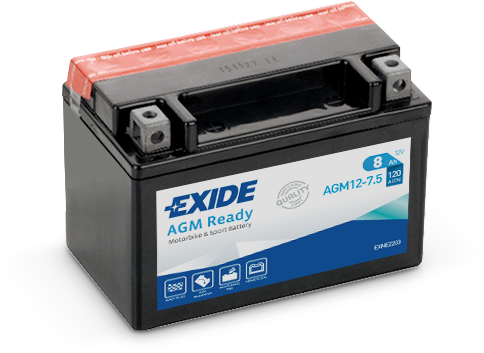 Exide MC AGM Ready AGM12-7.5 8 Ah