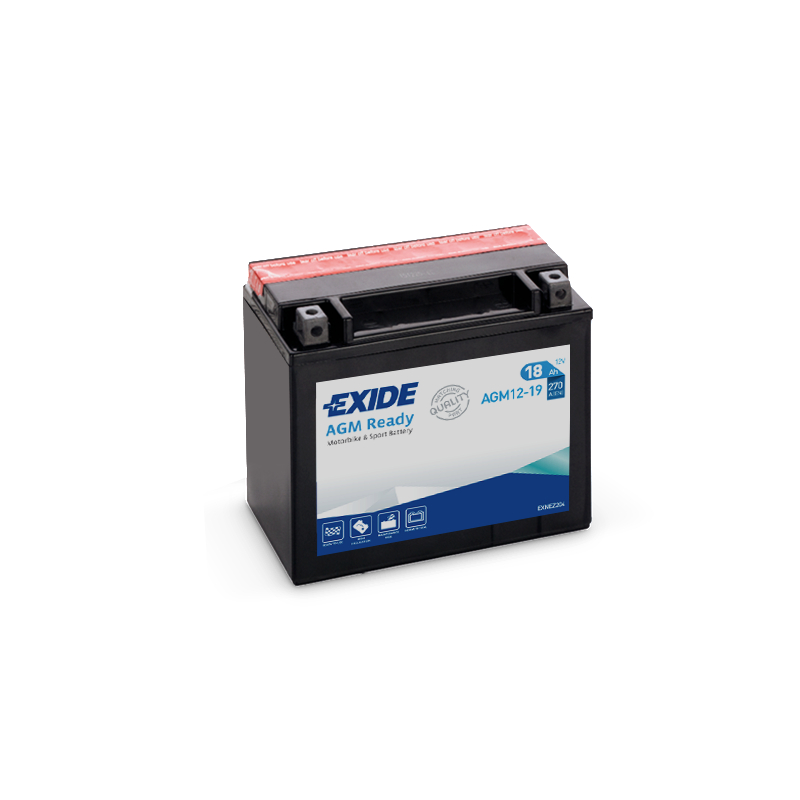 Exide MC AGM Ready AGM12-19 18 Ah