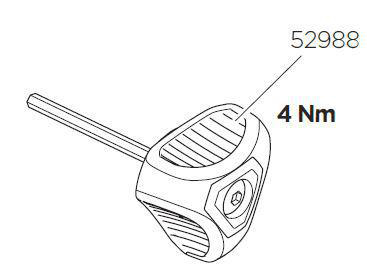 Evo Raised Rail- Torque key 4N