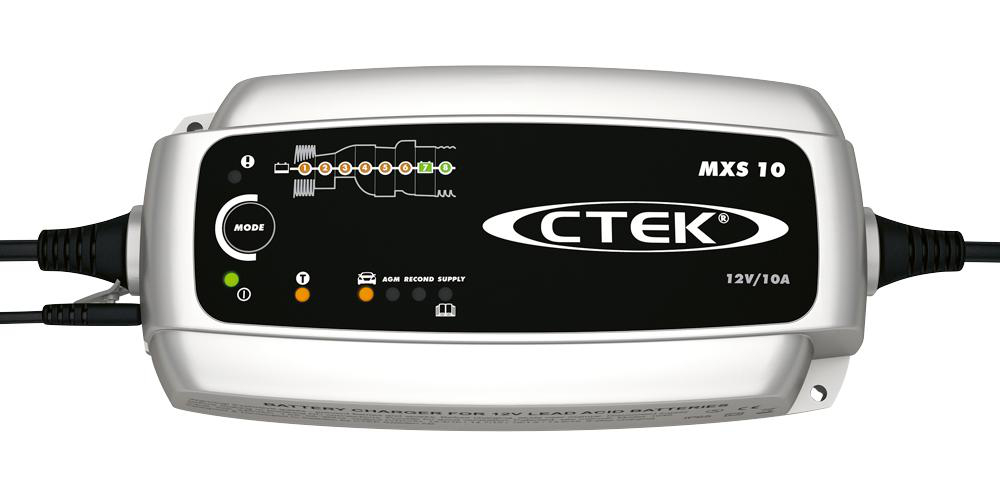 CTEK MXS 10 CIC - Batteriladdare 12V, 10A