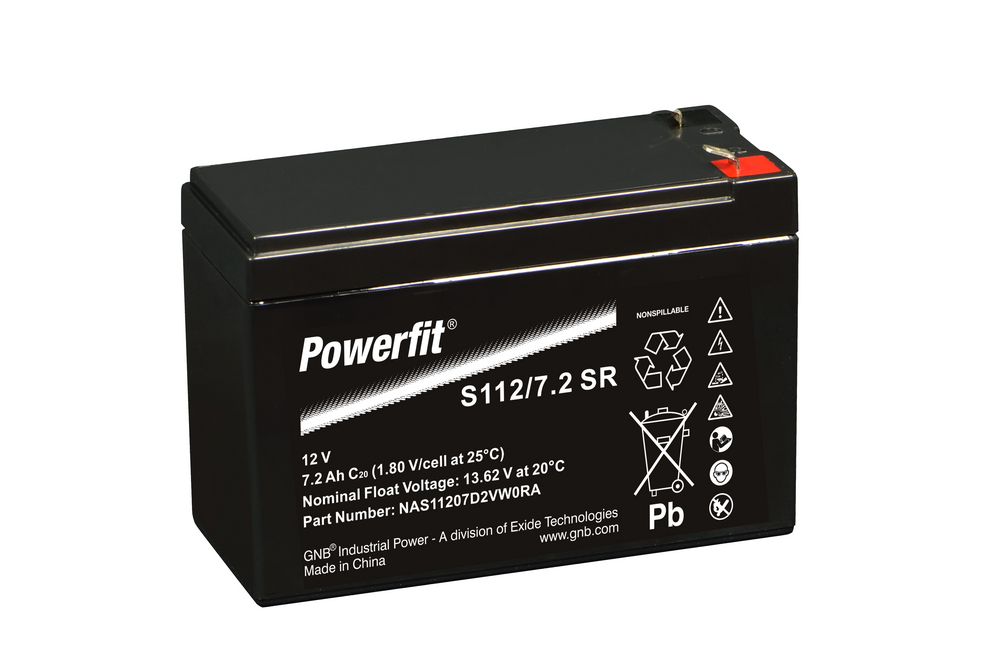 Tudor Powerfit S112/7,2SR 7.2 Ah