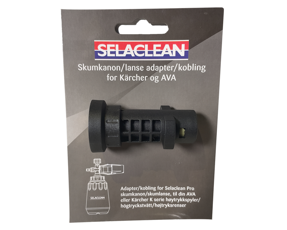 Selaclean Foam Lance-adaptrer - Passande Kärcher och Ava