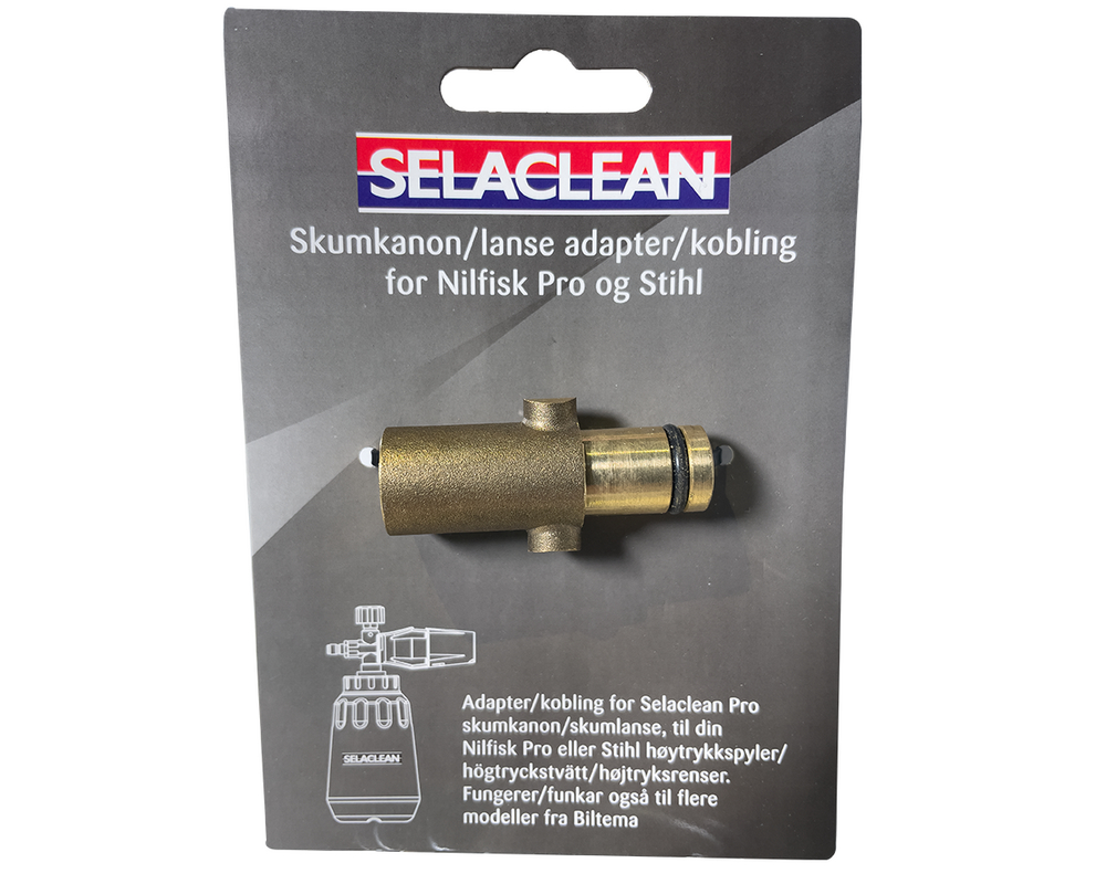 Selaclean Foam Lance-adaptrer - Passande Nilfisk Pro och Stihl