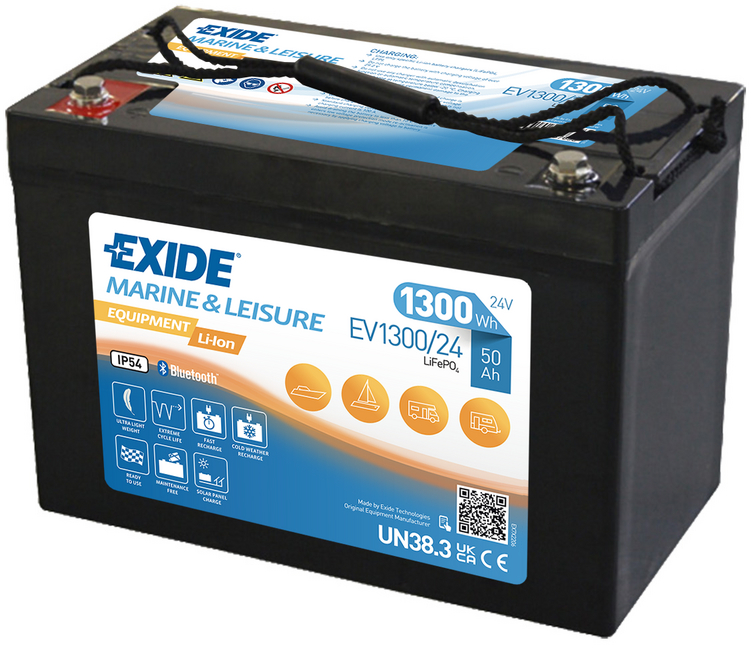 Exide Equipment Li-Ion EV1300-24X 50 Ah 24V