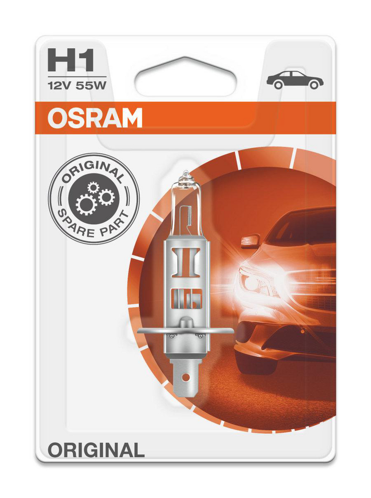 Osram Original - Glödlampa H1 55W 12 V 1-pack