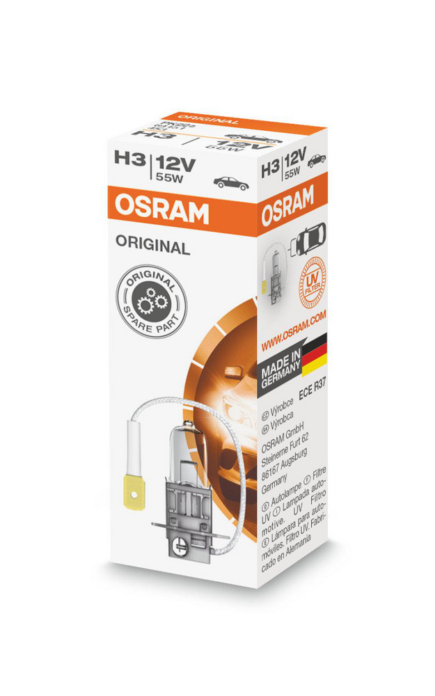 Osram Original - Glödlampa H3 55W 12 V 1-pack