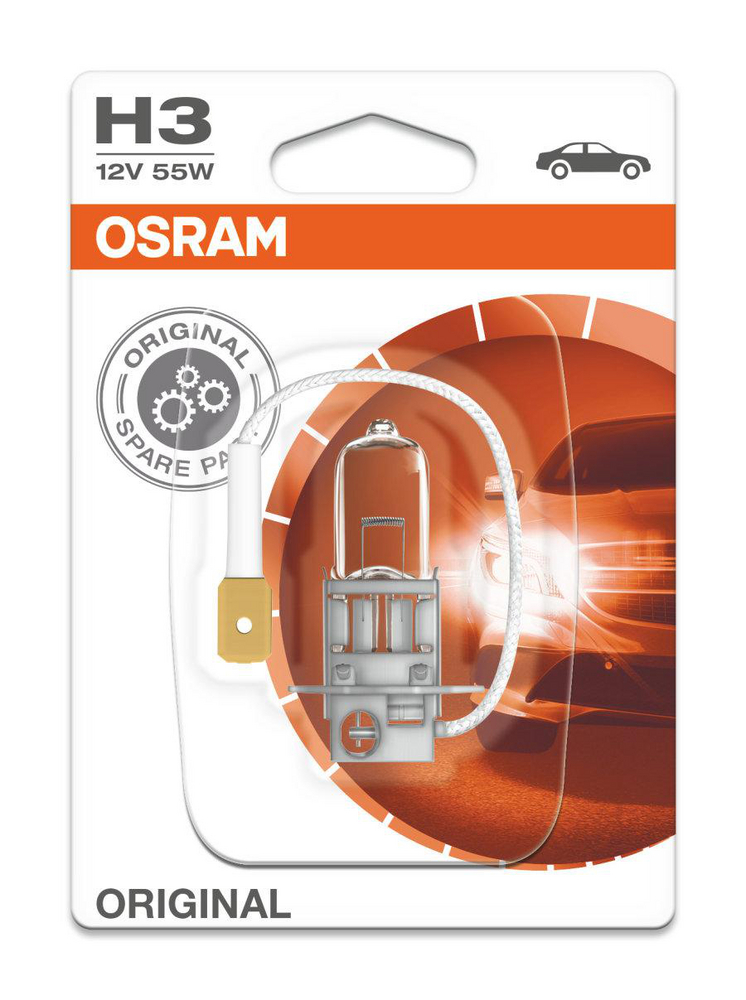 Osram Original - Glödlampa H3 55W 12 V 1-pack