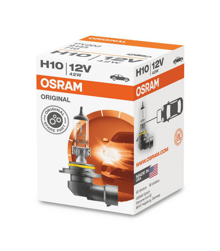 Osram Original - Glödlampa H10 42W 12 V 1-pack