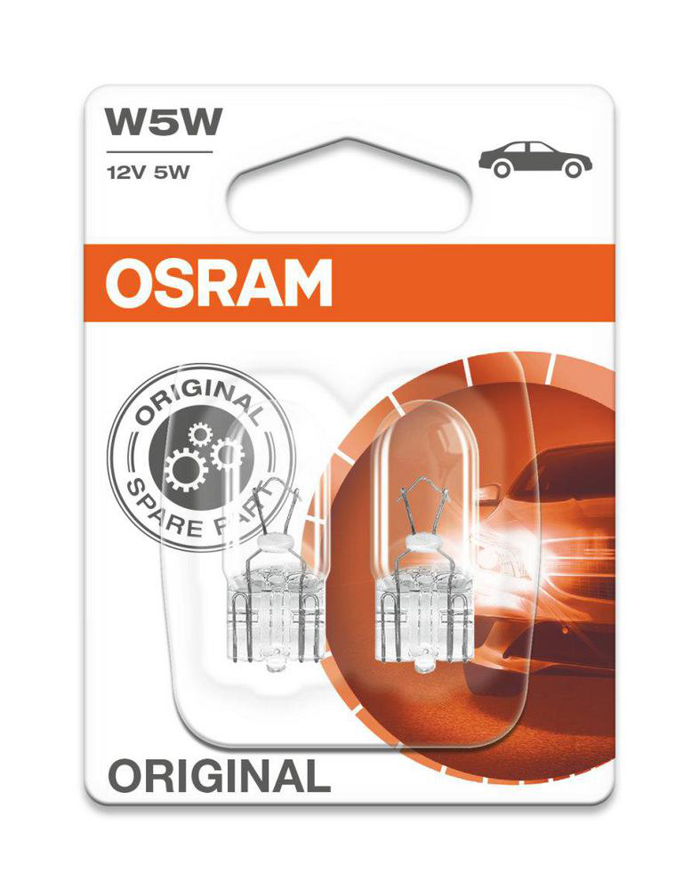 Osram Original - Glödlampa W5W 5W 12 V 2-pack