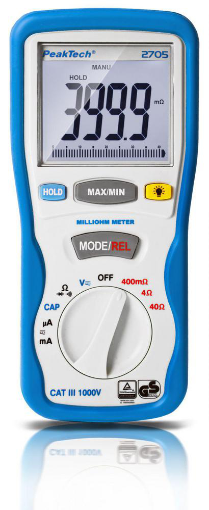 MILLIOHMMÄTARE RMS, 750 VAC