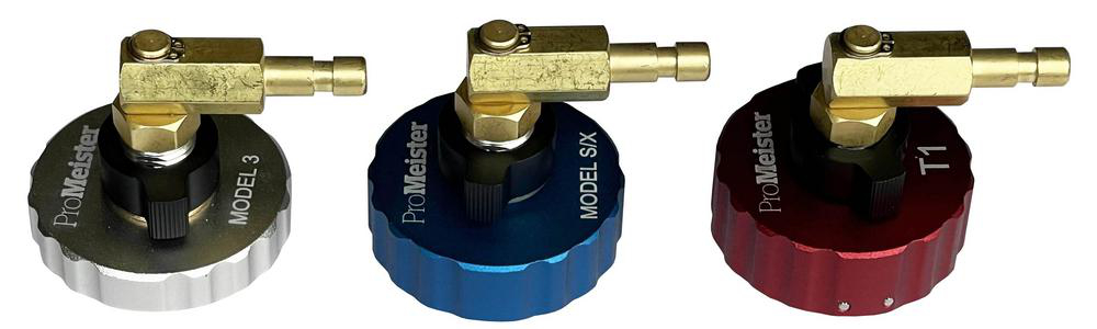 Tesla Adapter/Lock För Bromsluftning 3-Delar