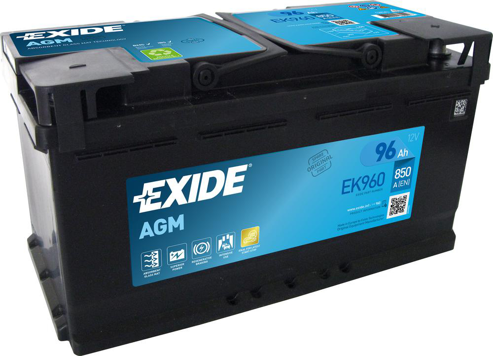 Exide Start-Stop AGM EK960 96 Ah