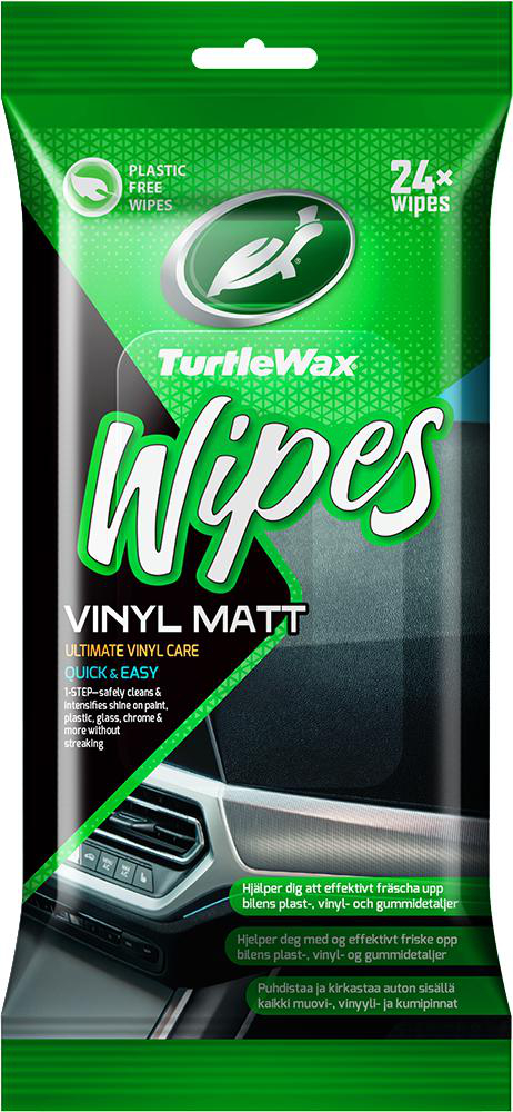 Turtle Wax Vinyl Matt Flatpack - Wipes 24 st