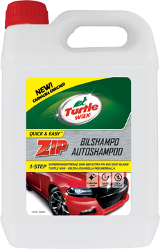 Turtle Wax Zip bilshampo - Bilschampo Dunk 2.5 l