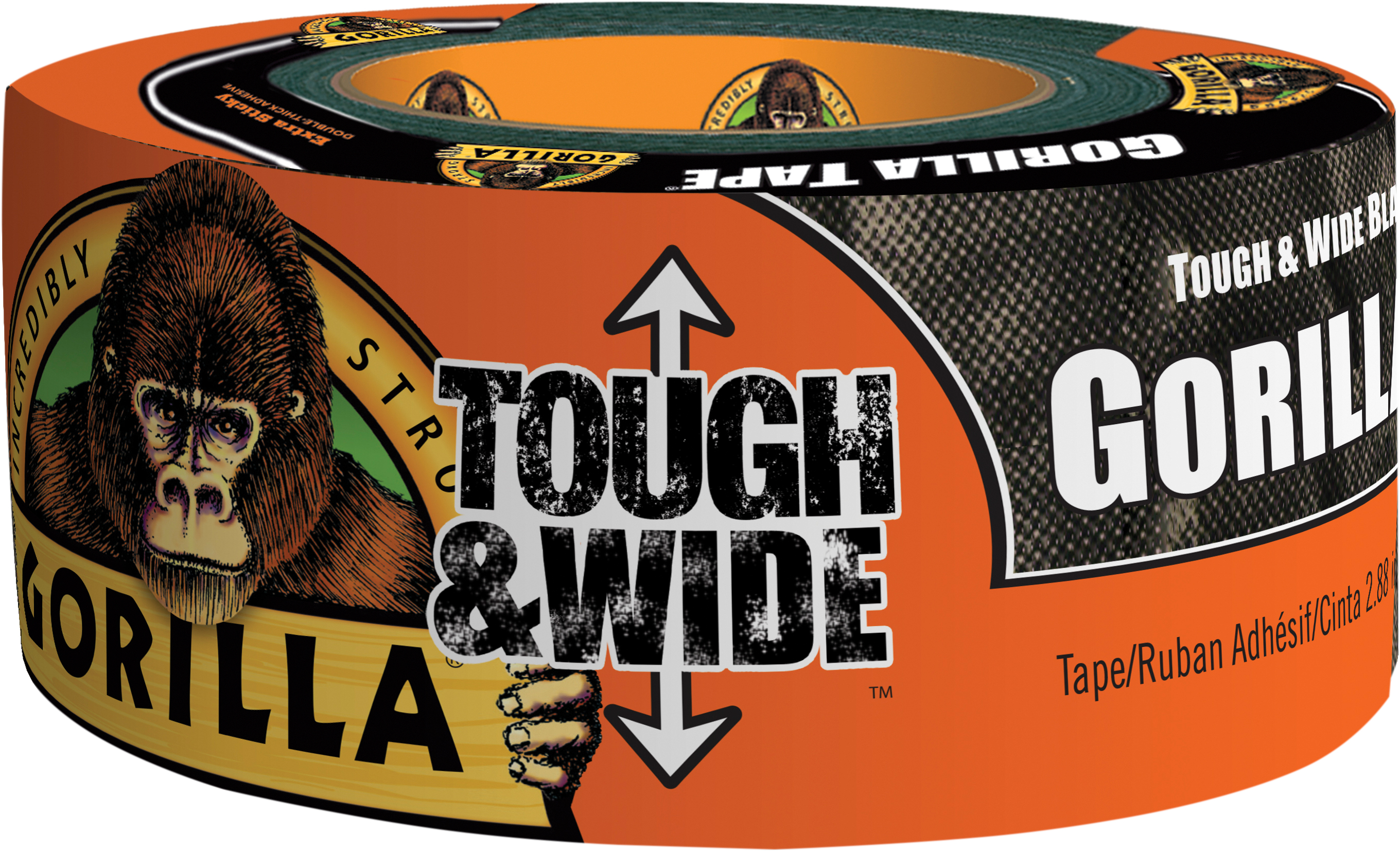 Gorilla Tape stark & bred 27m X 73mm