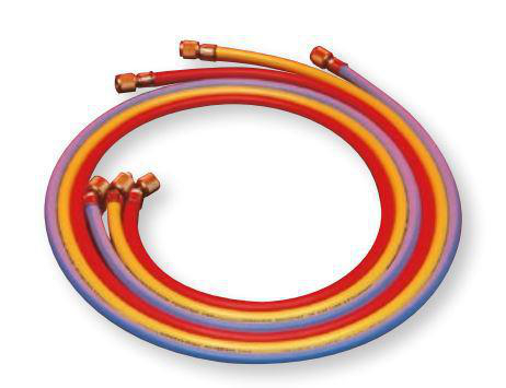 Serviceslang 1,8 M R134A Gul 1/4" X 1/4" SAE Waeco