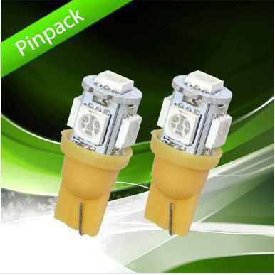 Ledson Gul/Orange - LED-lampa W5W 12 V 2-pack