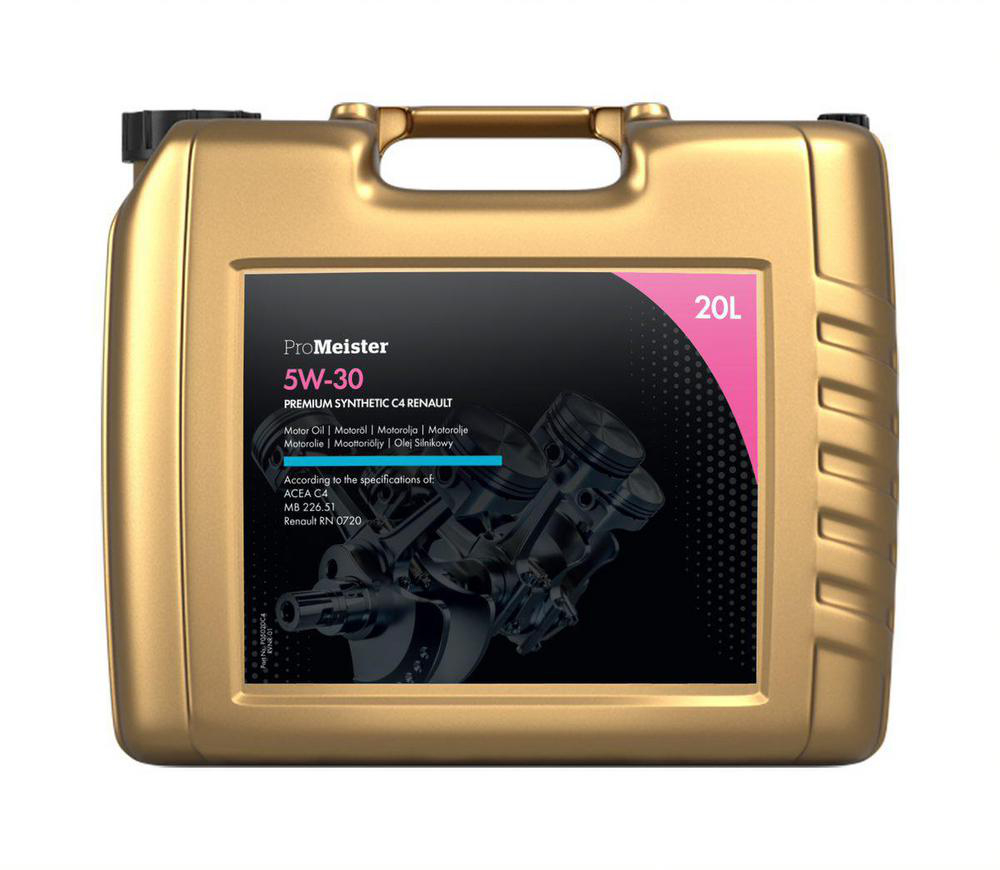 ProMeister Promeister Motor Oil Prem.Synth. ACEA C4 Renault 5W-30 Moto