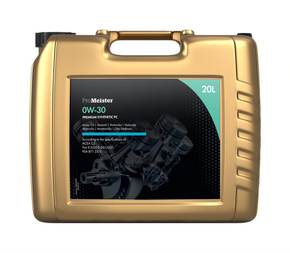 ProMeister Promeister Motor Oil Premium Synthetic PC 0W-30 Motorolja D
