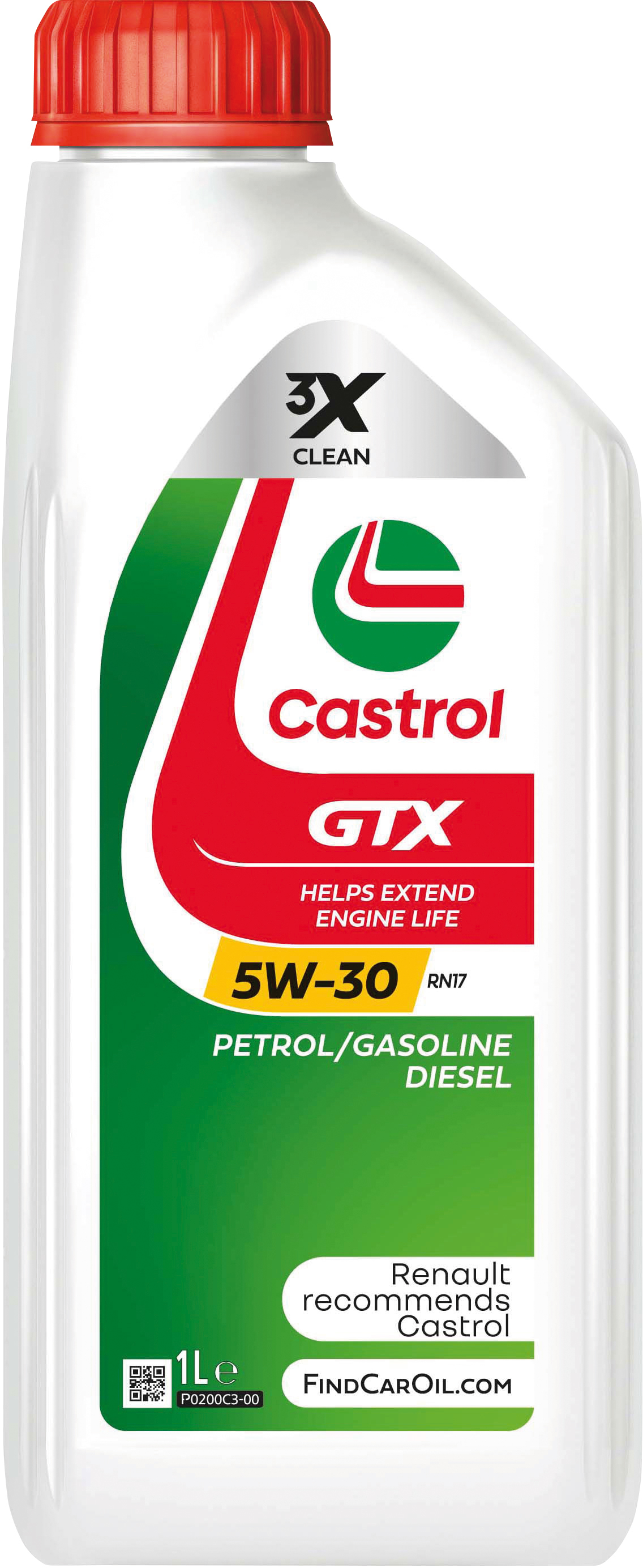 Castrol GTX RN17 5W-30 Motorolja 1 l
