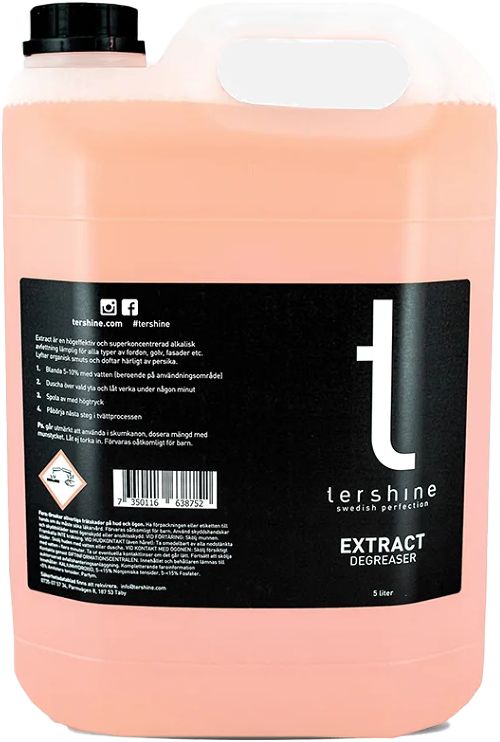 tershine Extract - Alkalisk avfettning Dunk 5 l