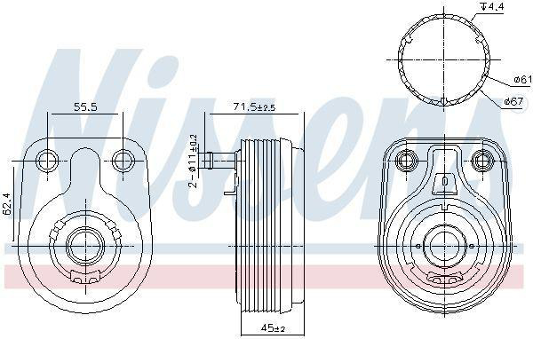 Alternativ bild 0 för Oljekylare