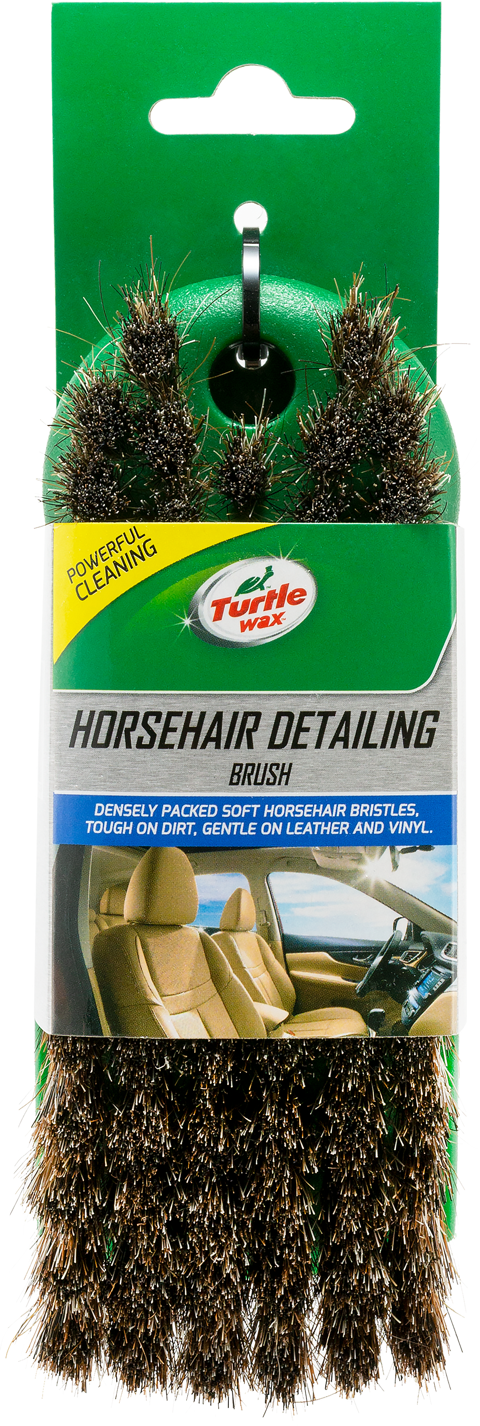 Turtle Wax Horsehair detailing brush - Läder- & skinnborste 1-pack