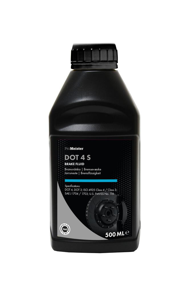 ProMeister Bromsvätska DOT 4 S - 0.5 l