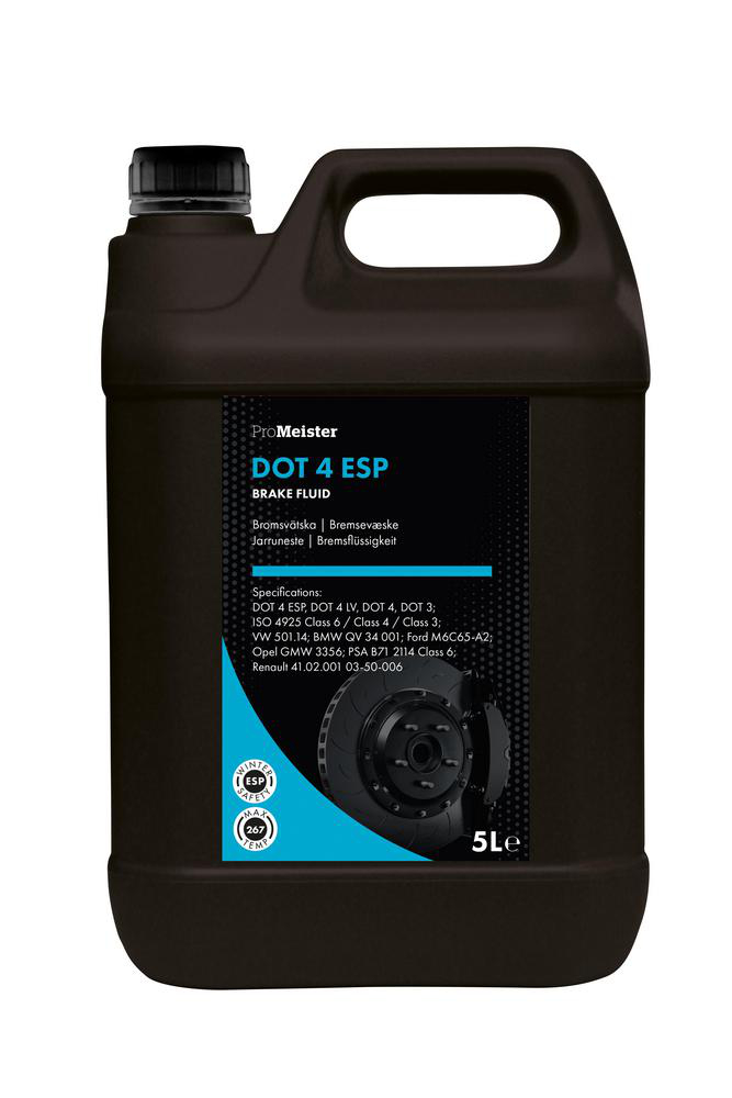 ProMeister Bromsvätska DOT 4 ESP - 5 l