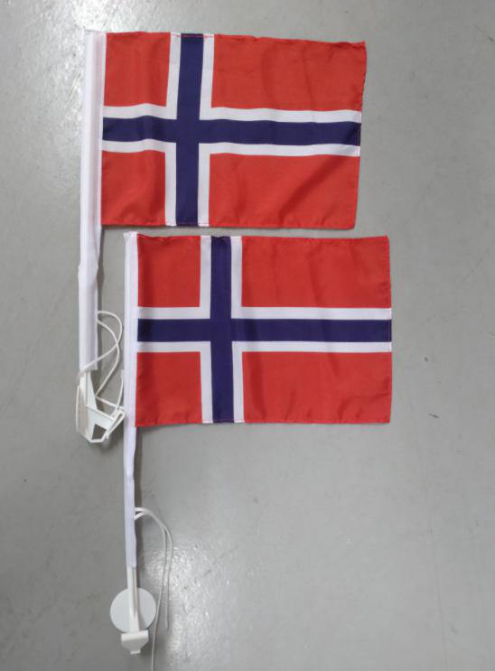Norska flaggan 2 st SogB
