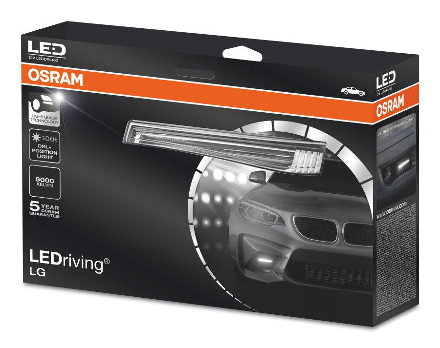 Alternativ bild 0 för Varselljus LEDriving® LG 12V KIT Osram