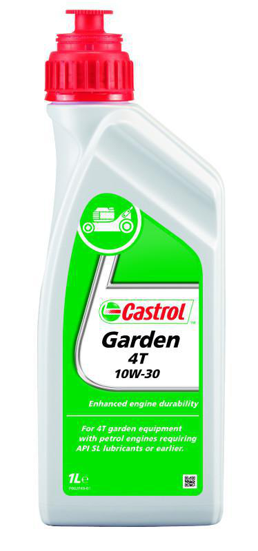 Produktfoto för Castrol Garden 4T - Gräsklipparolja - 10W-30 - 1 Liter