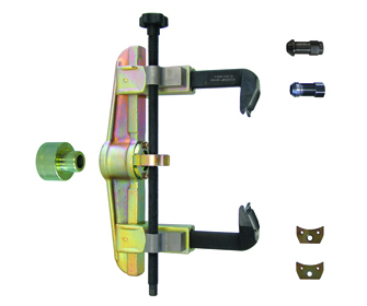 HJULNAVSAVDRAGARE MED SPINDEL, UTAN HYDR.CYL. Klann