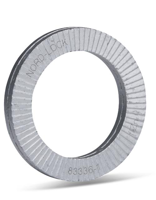Produktfoto för 6 mm Nord-Lock delta sikrings skive - (200 sæt)